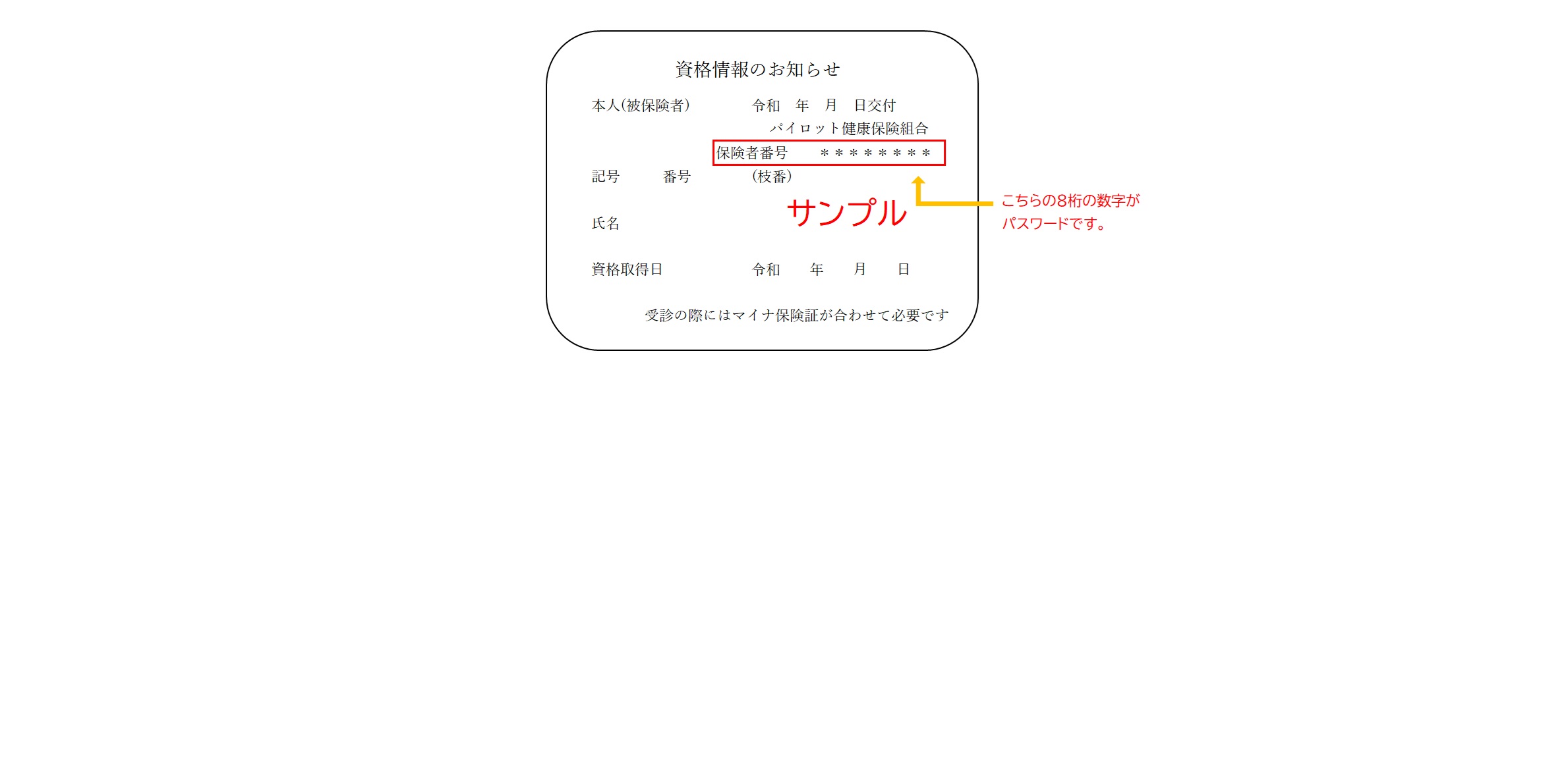保険証画像　